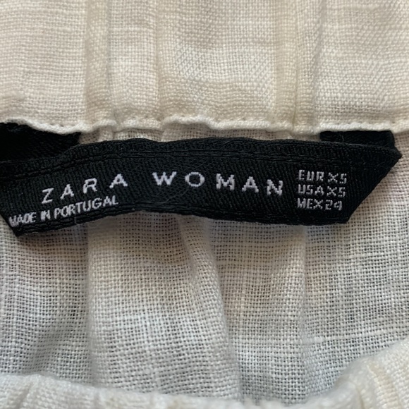 Zara embroidered peasant top blouse boho XS 0 2 batwing dolman bell sleeves - Picture 4 of 4